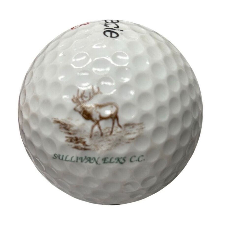 Sullivan Elks C.C. Logo Pinnacle Power 392 Golf Ball